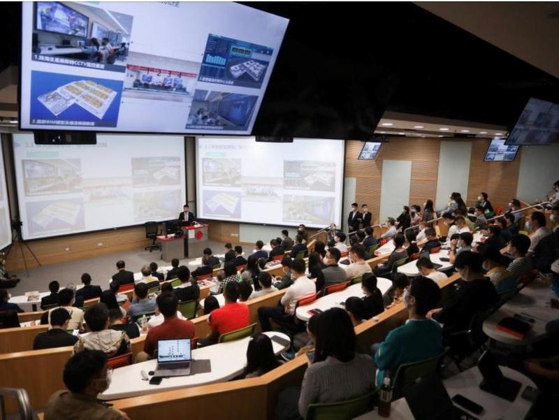 时代精神耀香江 | 中央援港抗疫建设者为香港理大师生讲述大国建造