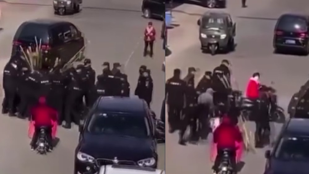 围抢老人甘蔗，城管“外包”不能跨越执法权红线