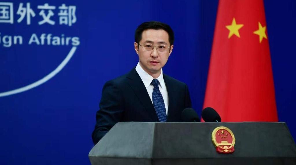 新任外交部发言人林剑首次主持例行记者会
