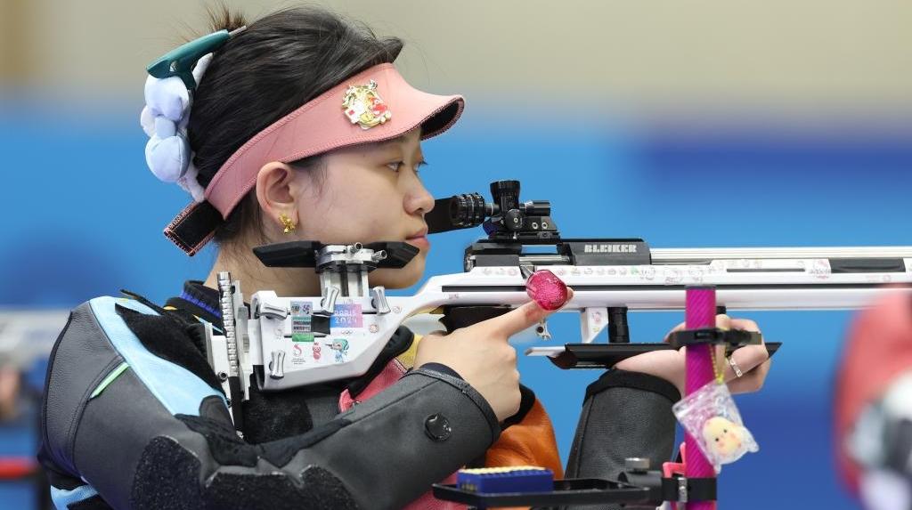 张琼月获得巴黎奥运女子步枪三姿铜牌