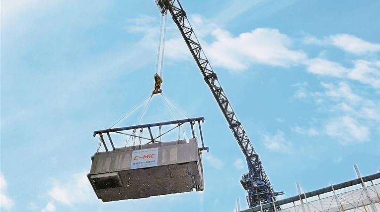 国内首个高密度城区混凝土模块化高层建筑明年竣工