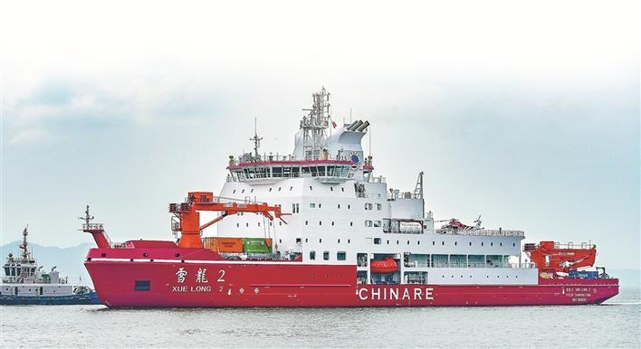 “双龙探极”“雪龙2”号今从深圳出发首航南极