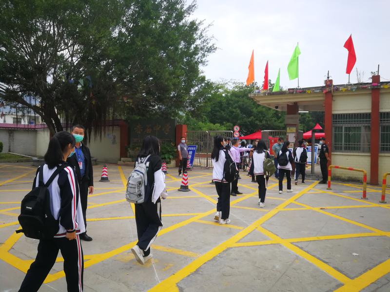 在现场|深汕合作区赤石中学返校第一天